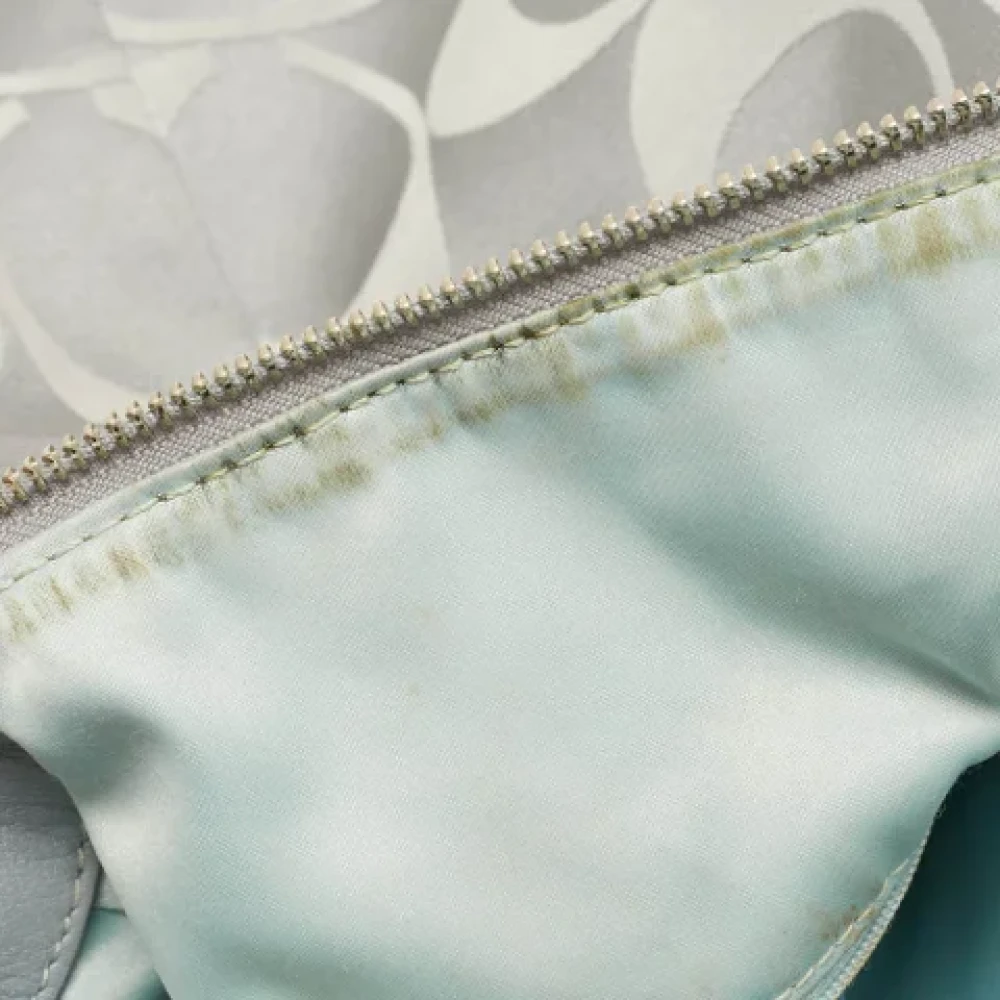 Coach Pre-owned Fabric handbags Gray Dames