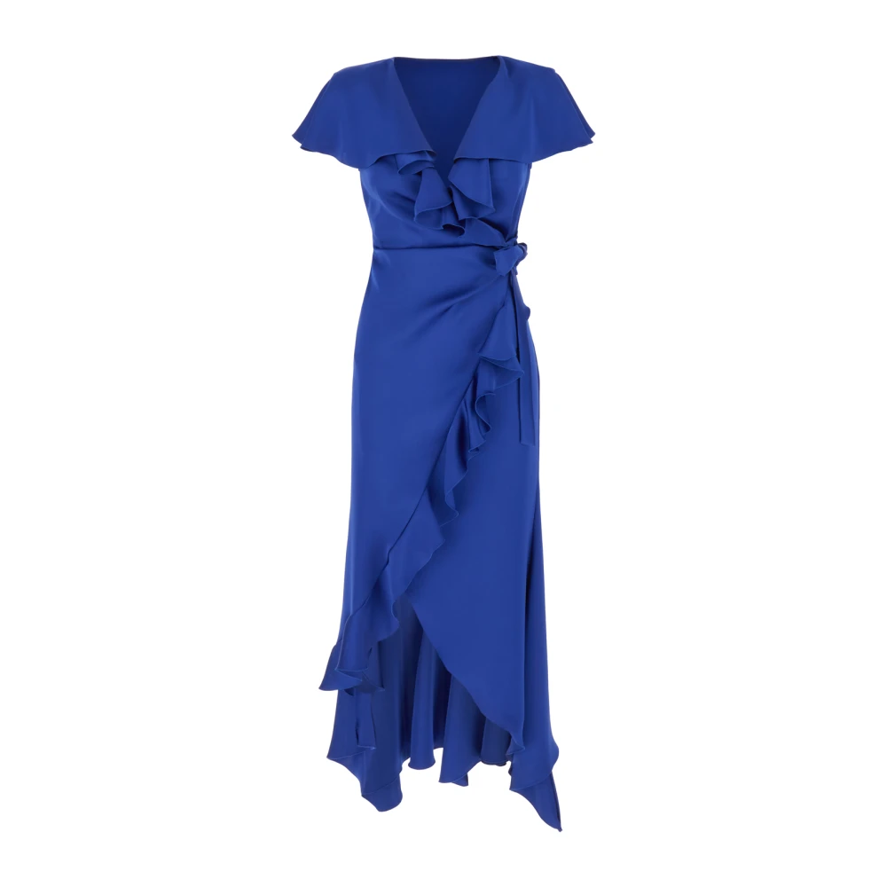 Philosophy di Lorenzo Serafini Wrap Dresses Blue Dames