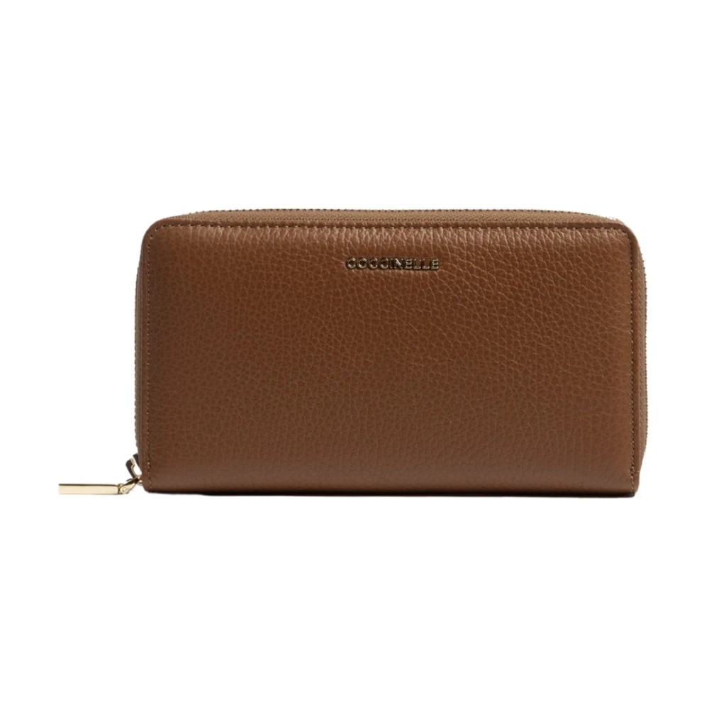 Coccinelle Brown Wallets & Cardholders, Female, One Size, Metallic Large Wallet