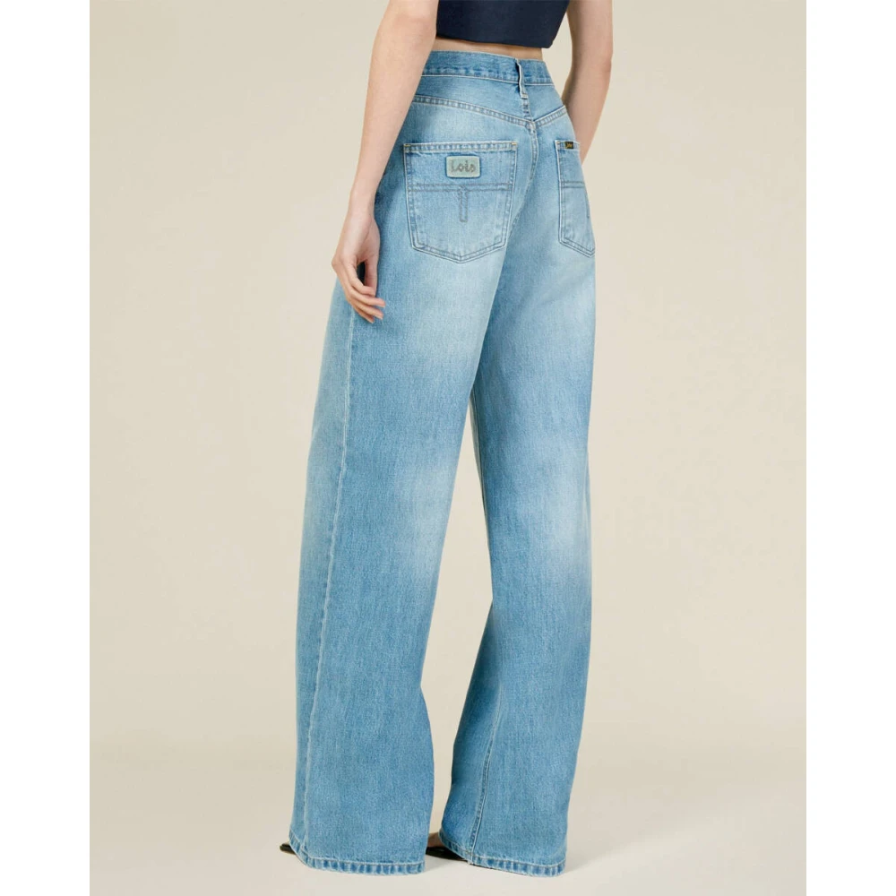 Lois Stijlvolle Denim Jeans Blue Dames