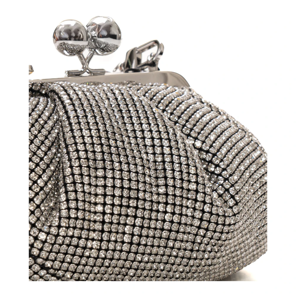 Max Mara Weekend Diamanten Kleine Tas met Kettingriem Gray Dames