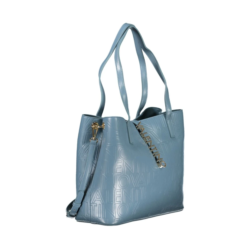 Valentino by Mario Valentino Blauwe Polyethyleen Handtas Blue Dames