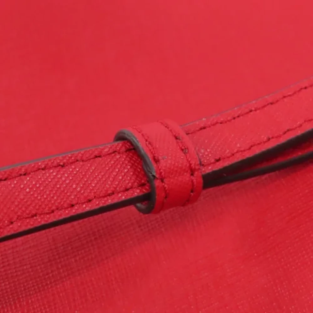 Michael Kors Pre-owned Fabric shoulder-bags Red Dames
