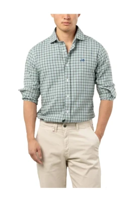 Slim Fit Casual Skjorta