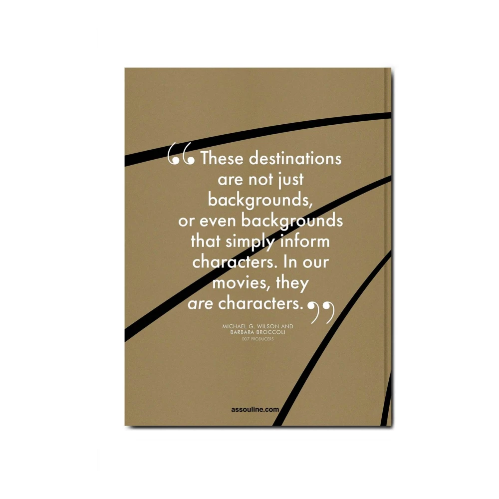 Assouline James Bond Destinations Boek Multicolor Unisex