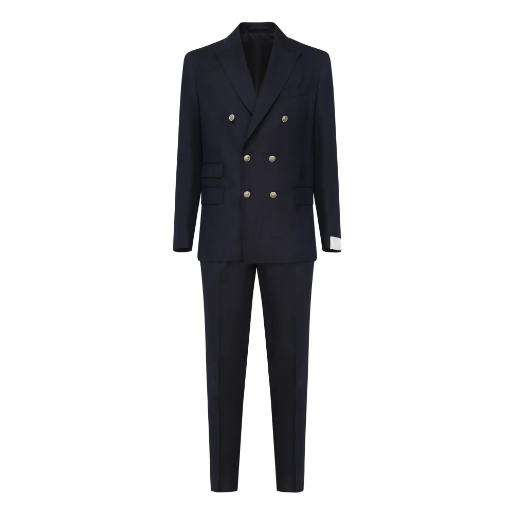 Suits > Suit Sets > Double Breasted Suits - - Eleventy - Modalova