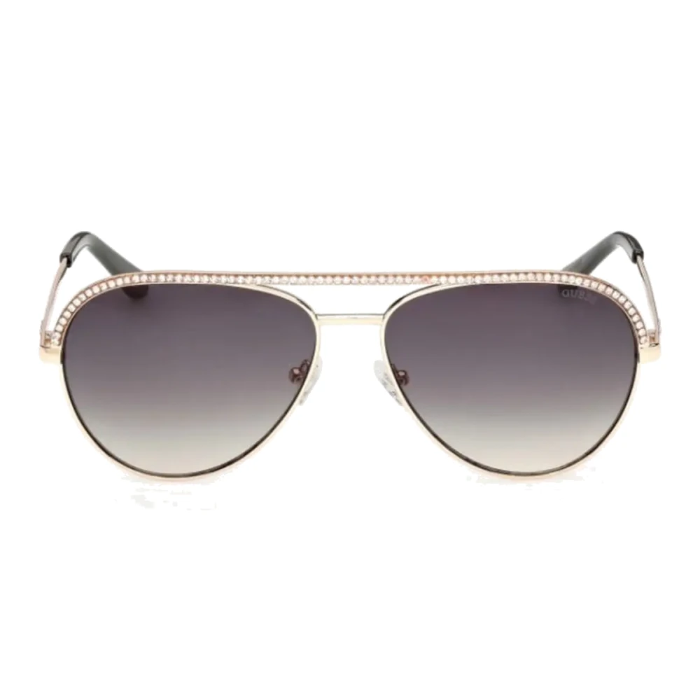 Guess Yellow Sunglasses, Female, 60 Mm, Pilot Sunglasses