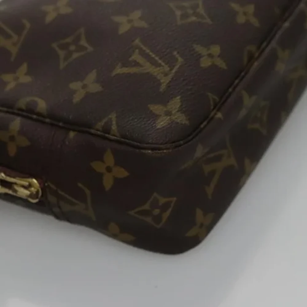 Louis Vuitton Vintage Pre-owned Canvas clutches Brown Dames
