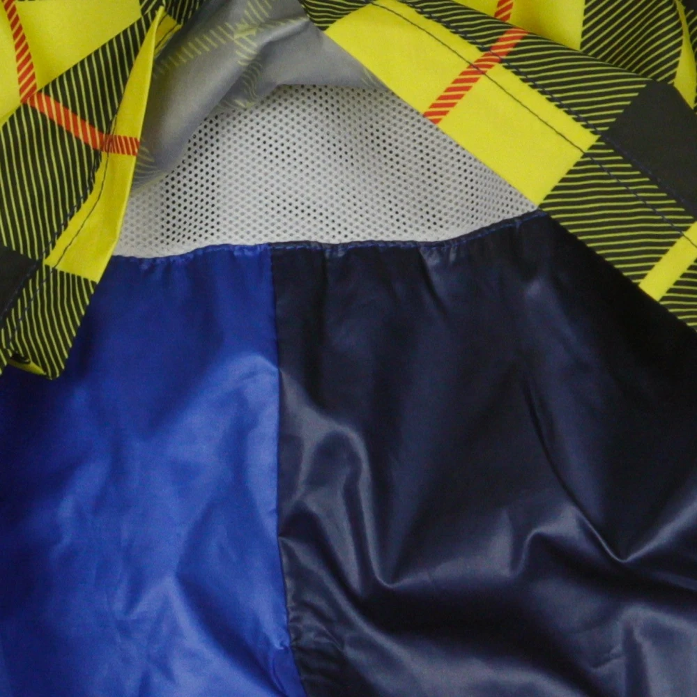 Nike Blauwe Windbreaker Jacket Multicolor Dames