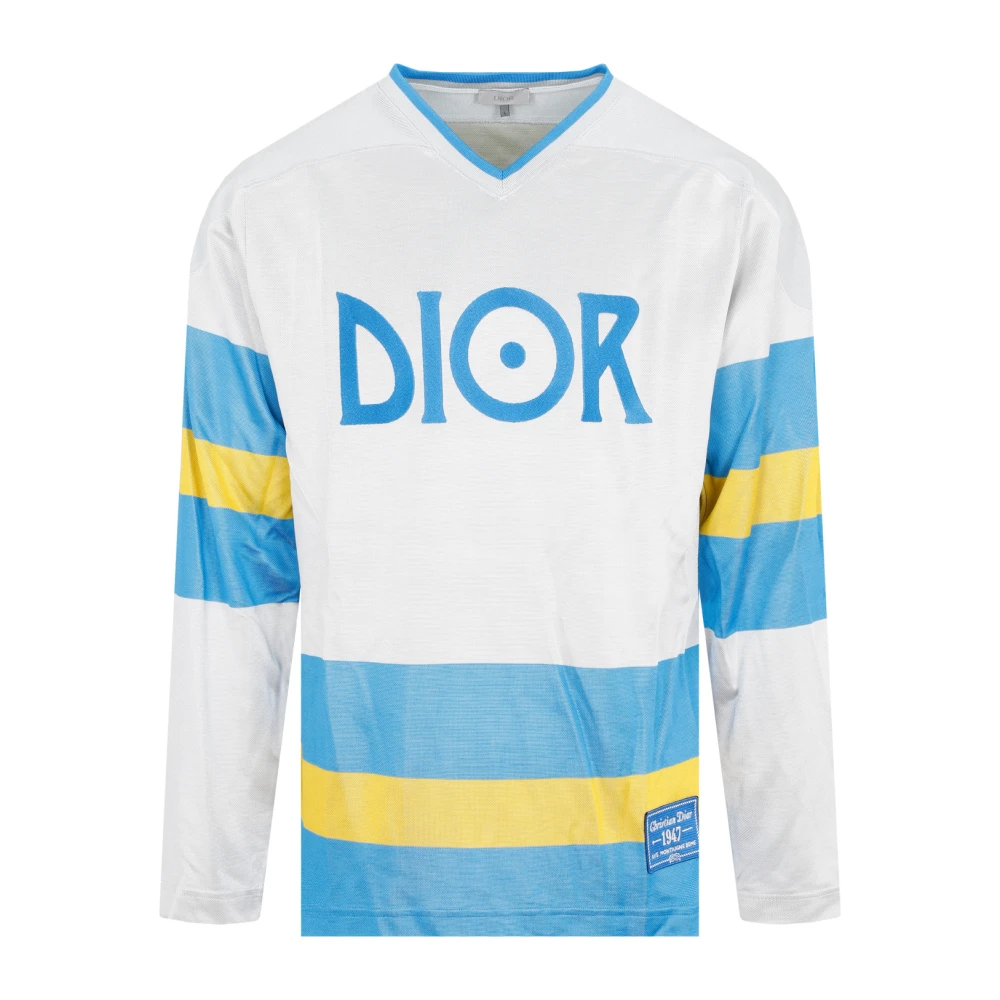 Dior Multicolor Topkleding Aw23 Longsleeve T-shirt Multicolor Heren