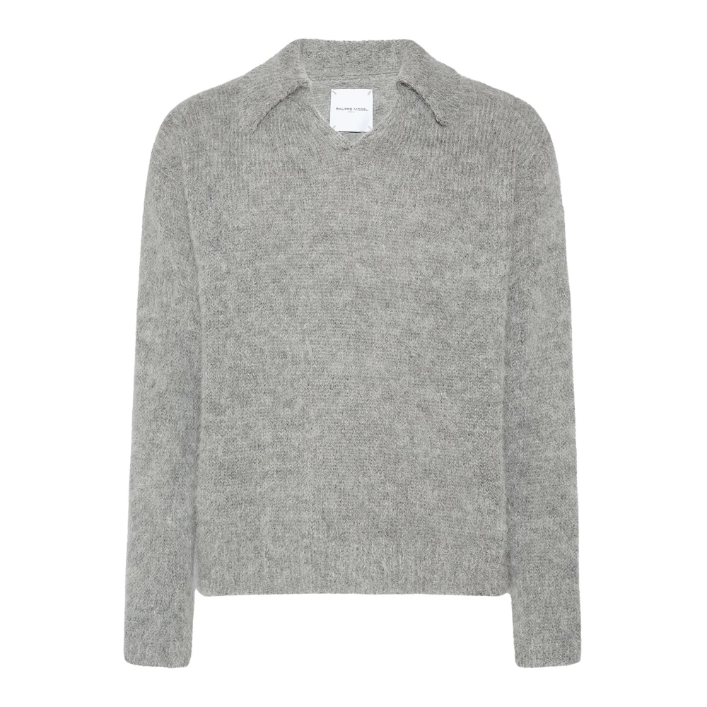 Knitwear > V-neck Knitwear - - Philippe Model - Modalova