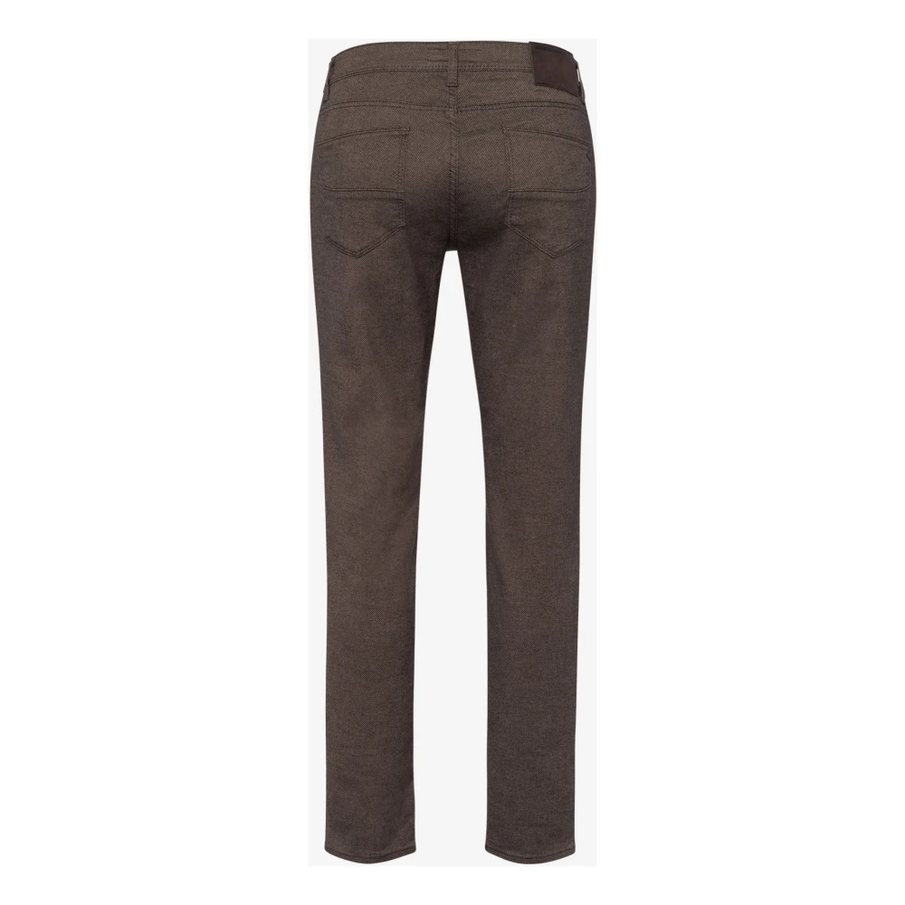 BRAX Style Cadiz Heren Straight Fit Five-Pocket Broek Brown Heren