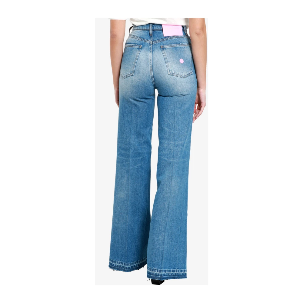 Don The Fuller Flared Jeans Blue Dames
