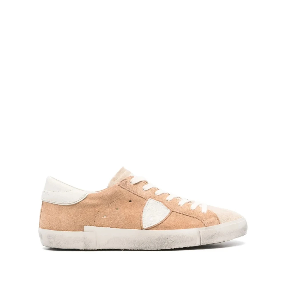 Philippe Model Prsx Lage Sneakers Heren Schoenen Bruin