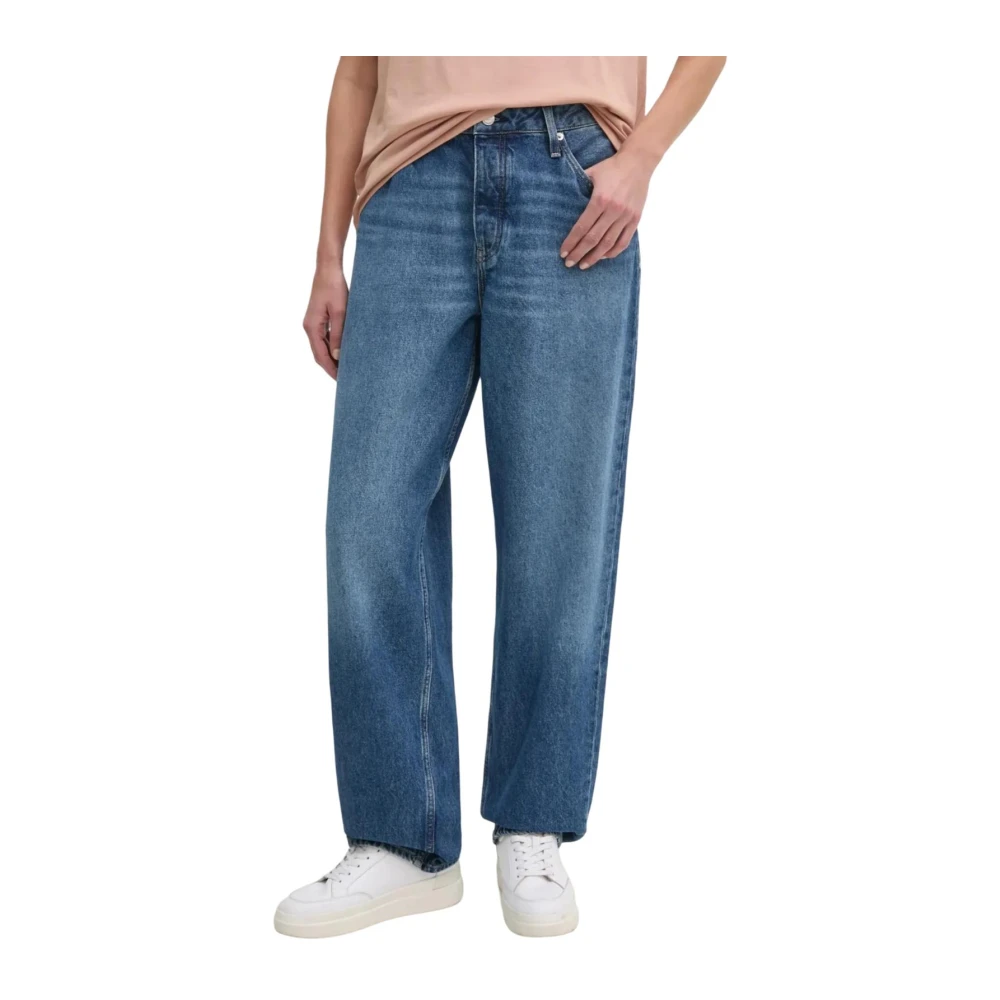 Calvin Klein Jeans Women's Blue Light Skinny Fit Jeans With Zip Fastening W28