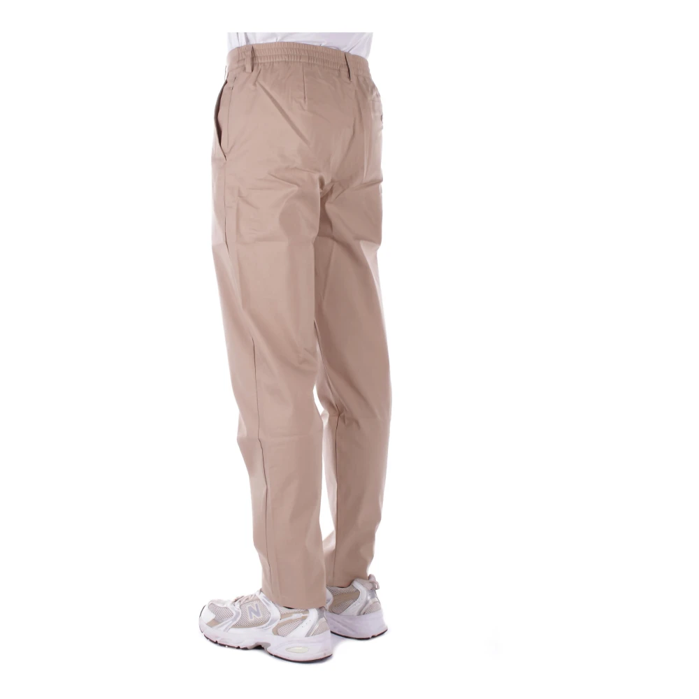 New Balance Beige Broek met Logoprint Beige Heren