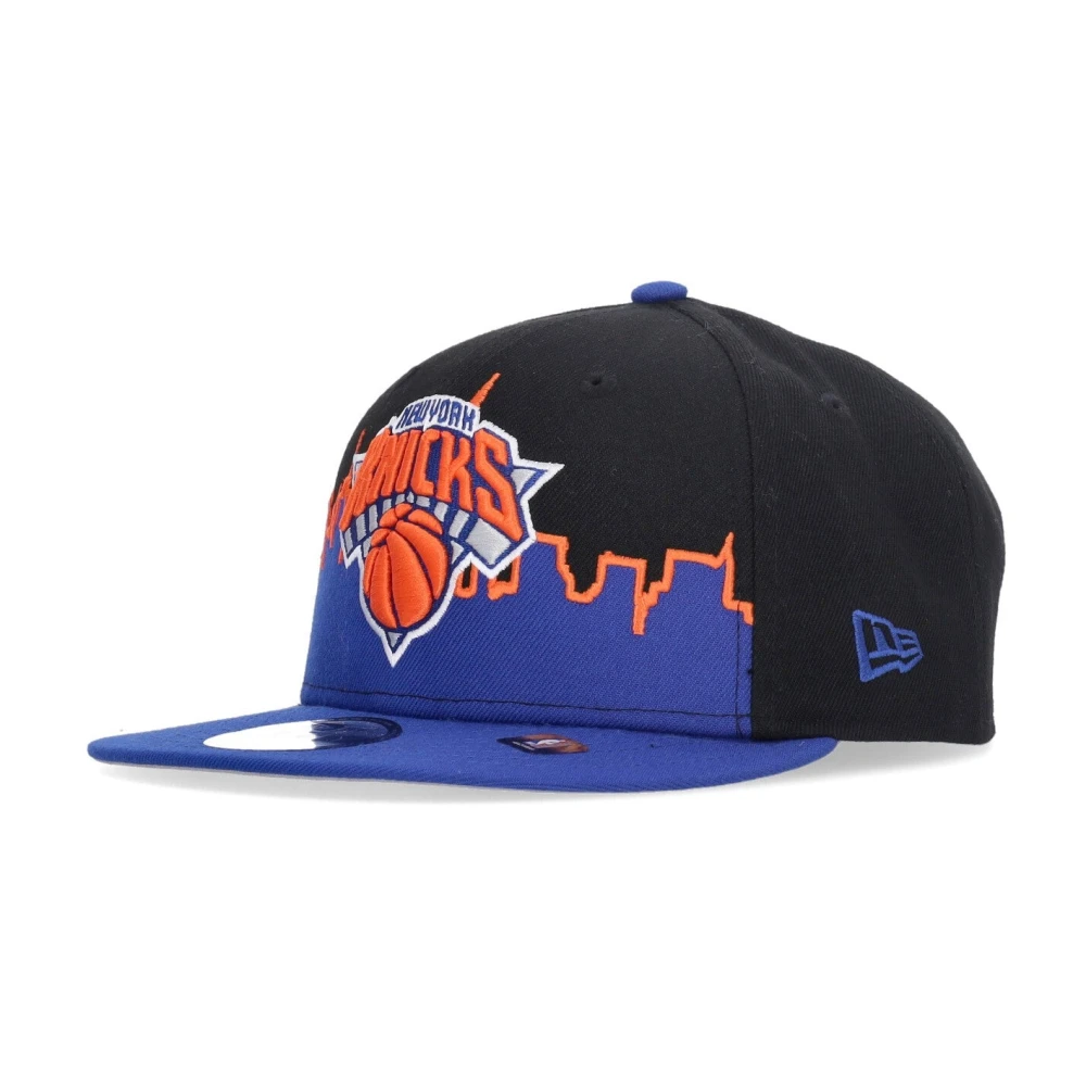 New era NBA Platte Klep Pet Knicks Zwart Multicolor Heren