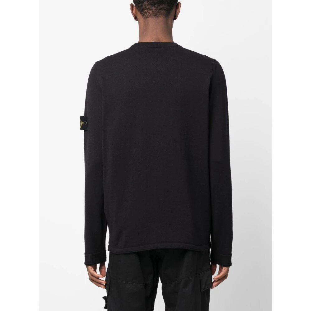 Stone Island Blauwe Trui voor Mannen Blue Heren