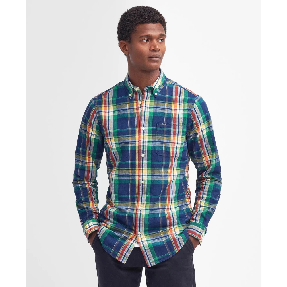 Barbour Highland Check Tailored Shirt Multicolor Heren