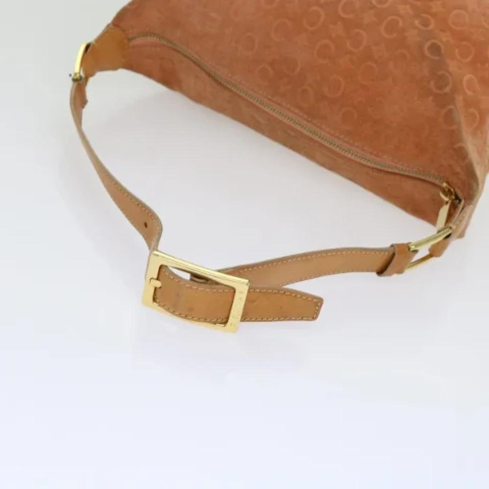 Celine Vintage Pre-owned Canvas celine-bags Orange Dames