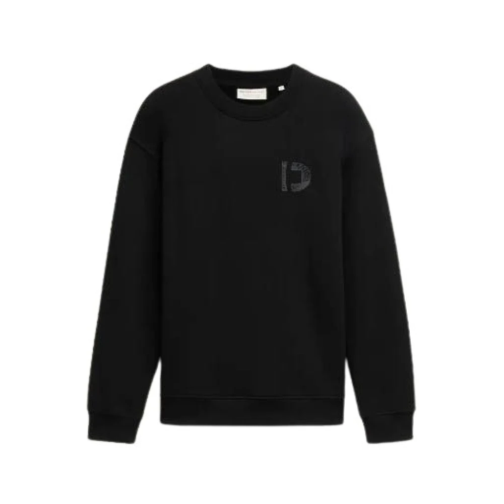 Tom Tailor Circularity Crew Neck Zwart Shirt Black Heren