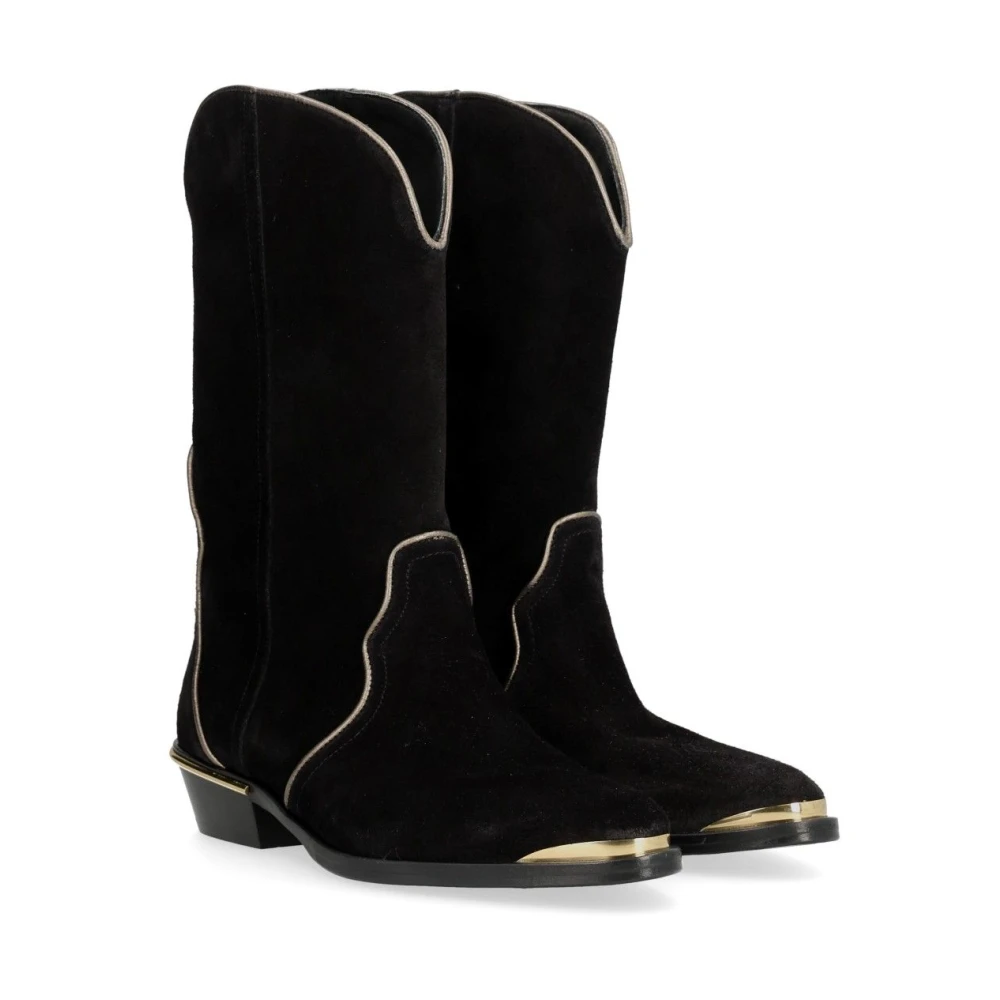 Isabel Marant Elbini Suede Cowboy Laarzen