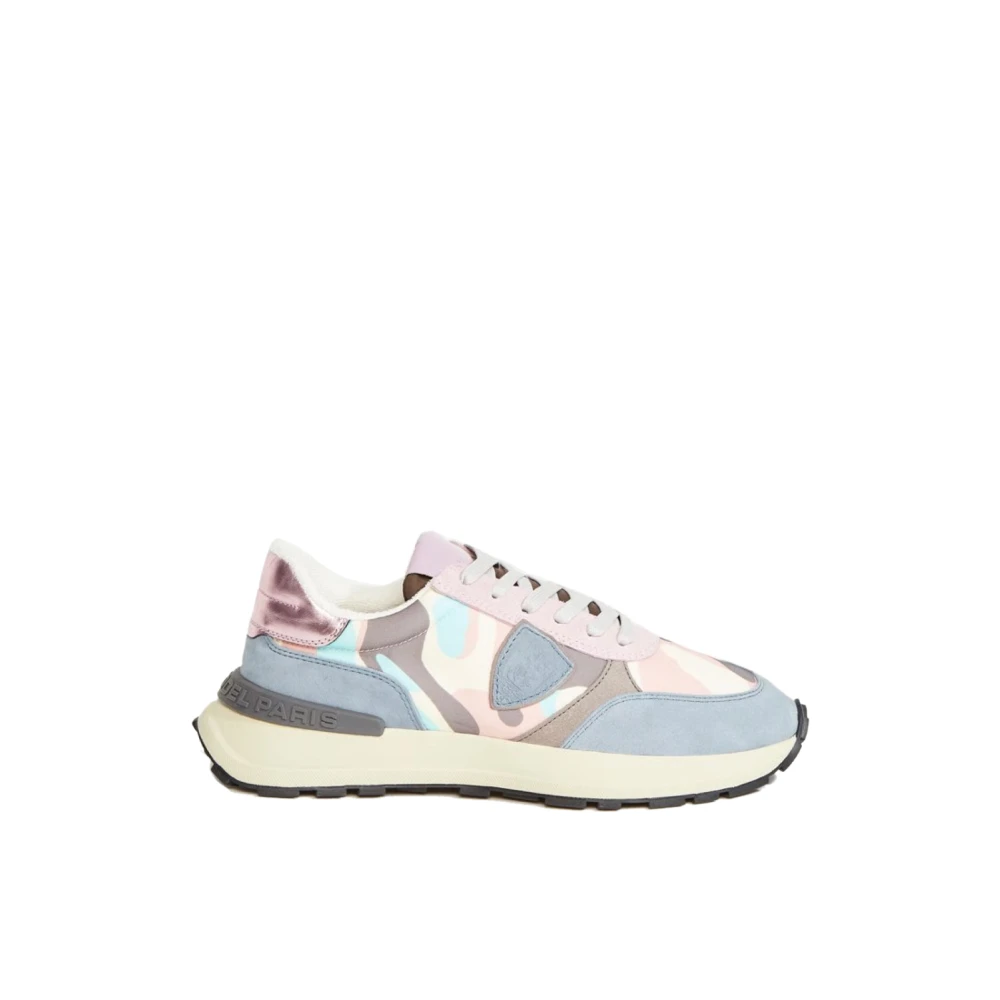 Philippe Model Women's Multicolor Antibes Low Camouflage Trainers