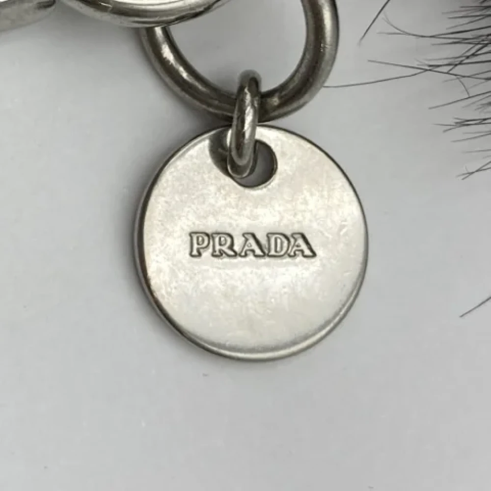 Prada Vintage Pre-owned Fur key-holders Purple Dames