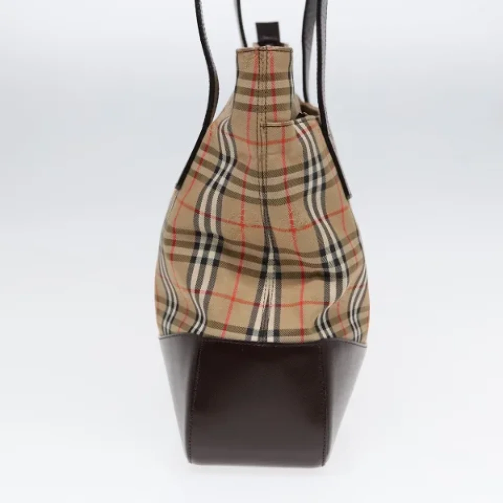 Burberry Vintage Pre-owned Canvas totes Beige Dames