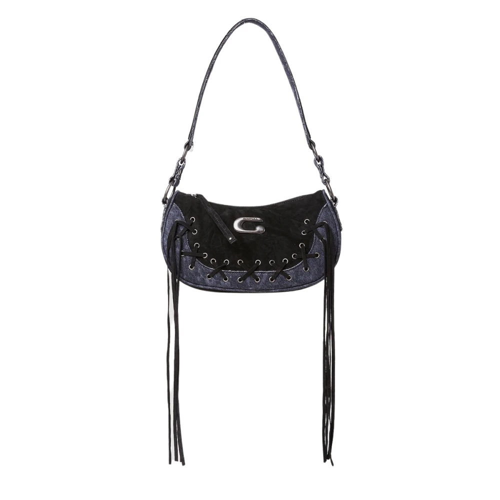 Guess Donna Nero Borse, Taglia Unica, New,