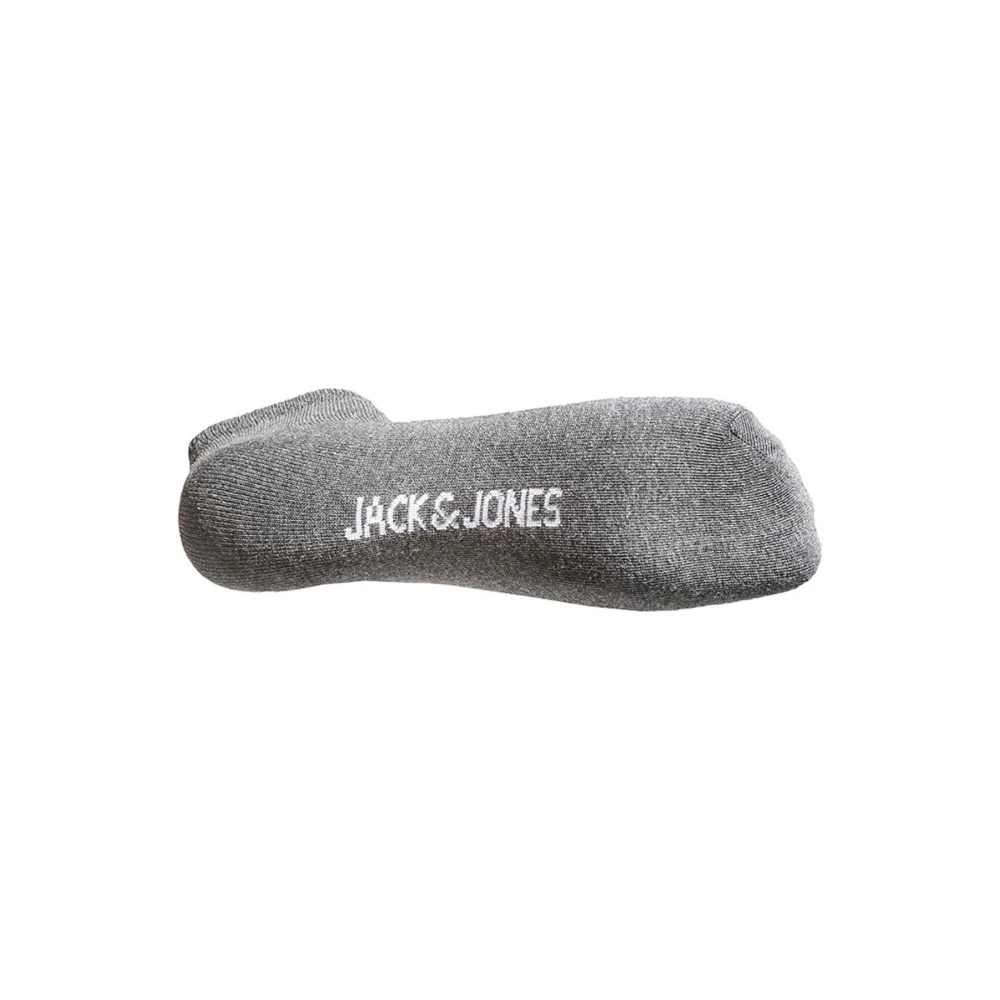 jack & jones 12 Lage Sokken Grijs Gray Heren