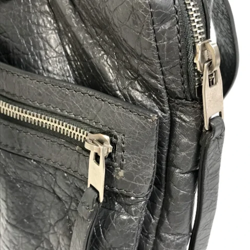 Balenciaga Vintage Pre-owned Leather balenciaga-bags Gray Dames