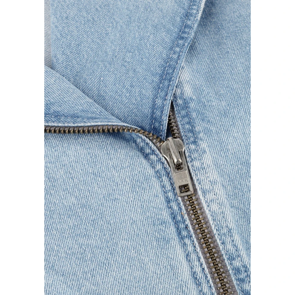 Modström Lichtblauwe Denim Jas Blue Dames