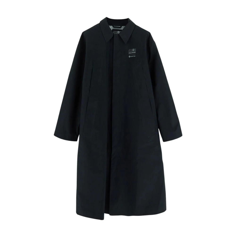 MM6 Maison Margiela Waterdichte Goretex Jas van Polyester Black Heren
