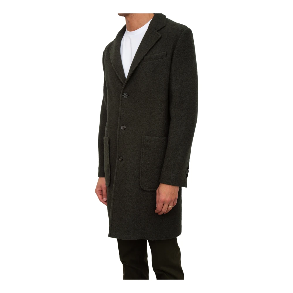 Paolo Pecora Groene Jersey Jas Green Heren