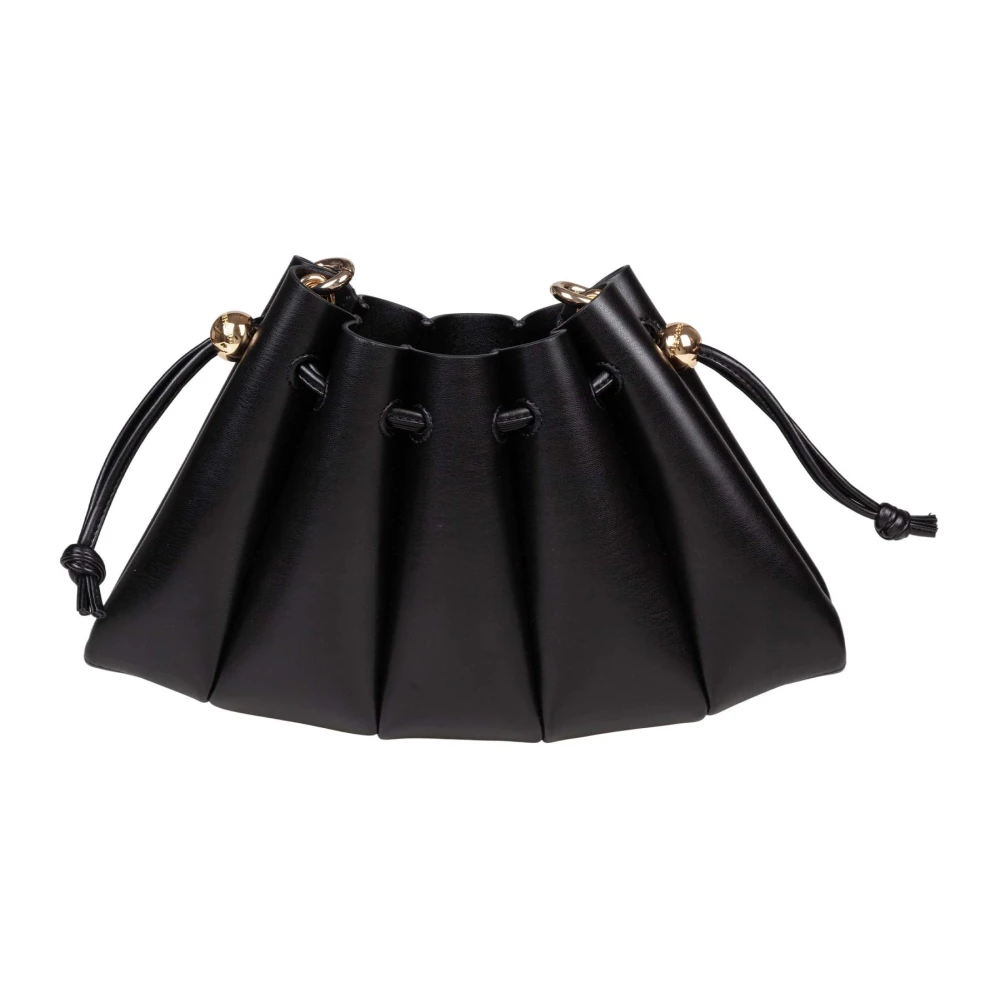 Themoirè Women's Black Calipso Shoulder Bag