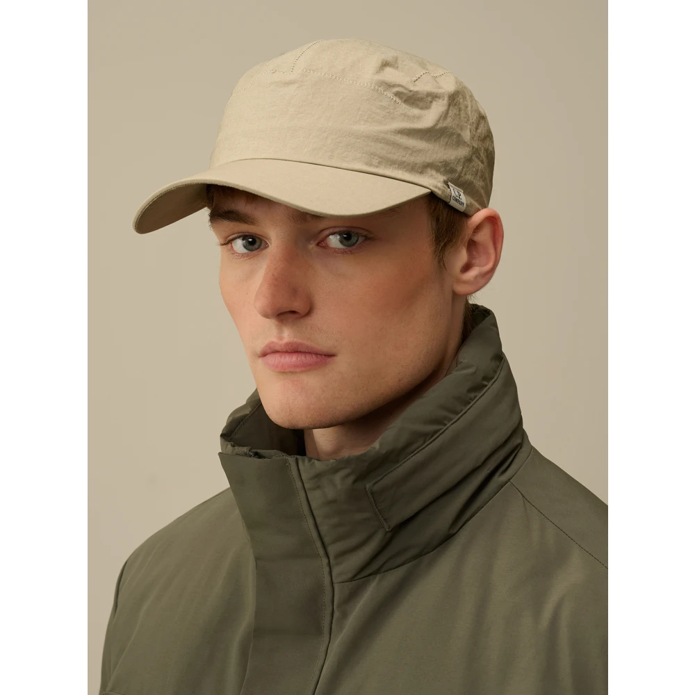 C.P. Company Baseball Cap in Klassieke Stijl Beige Heren