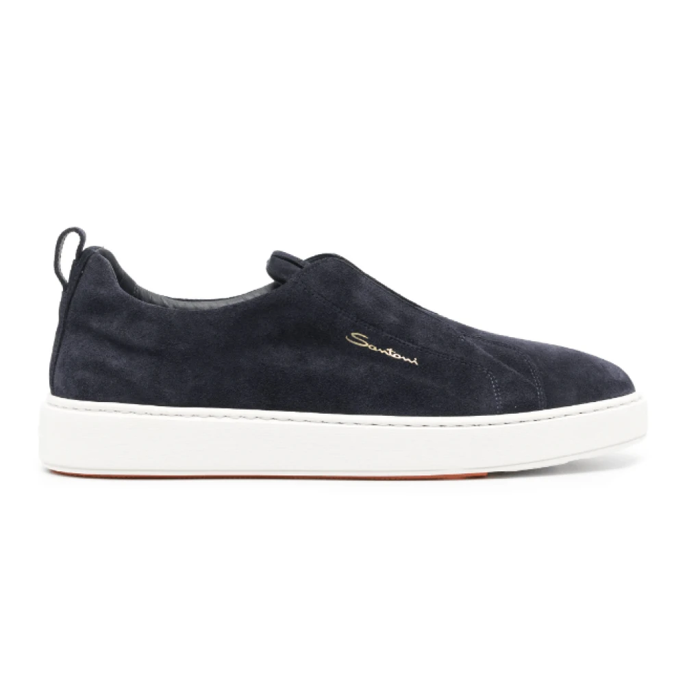 Santoni - Shoes > Sneakers - Blue - Santoni - Modalova