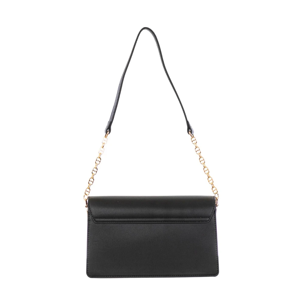 Moschino Zwarte Schoudertas Chic Modern Ontwerp Black Dames