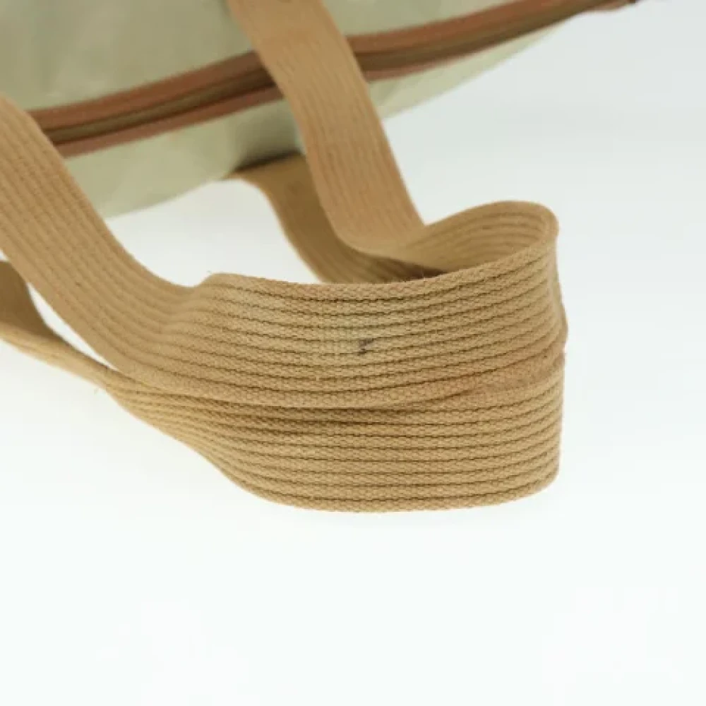 Dior Vintage Pre-owned Fabric totes Beige Dames