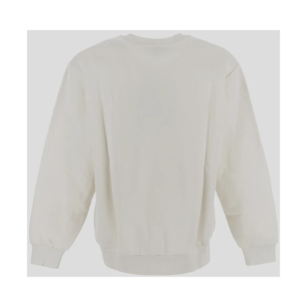 A.p.c. Multicolor Logo Sweatshirt White Dames