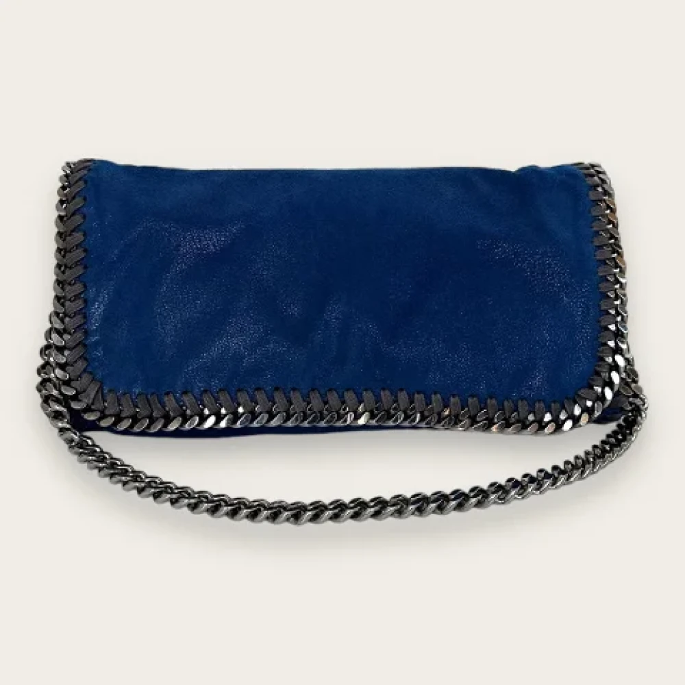 Stella McCartney Pre-owned Leather shoulder-bags Blue Dames