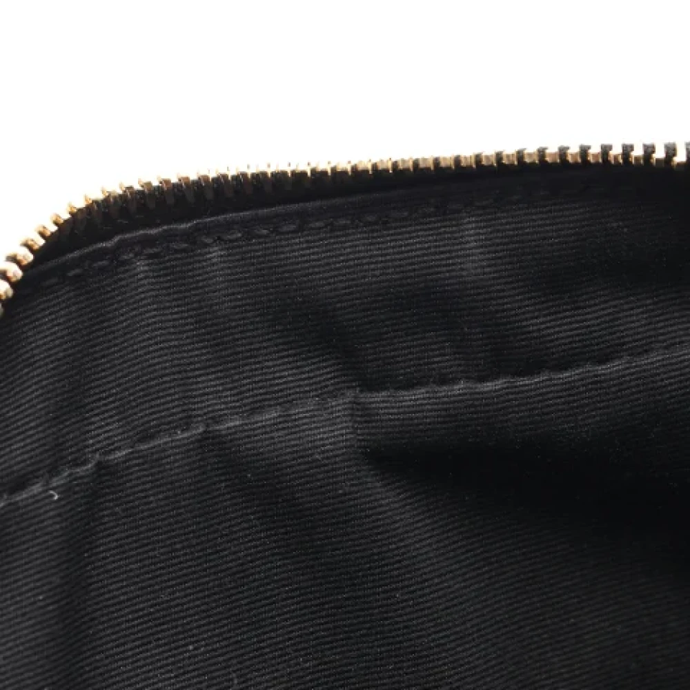 Yves Saint Laurent Vintage Pre-owned Leather shoulder-bags Black Dames
