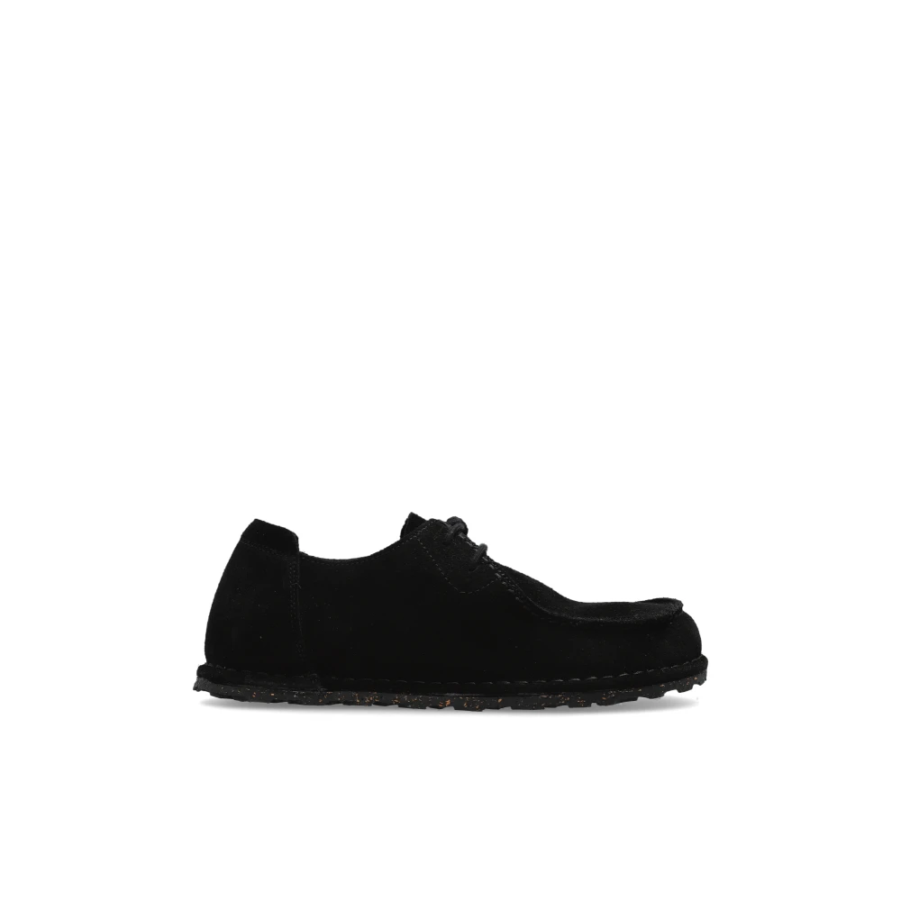 Birkenstock Femme Noir - Shoes > Flats > Laced Shoes