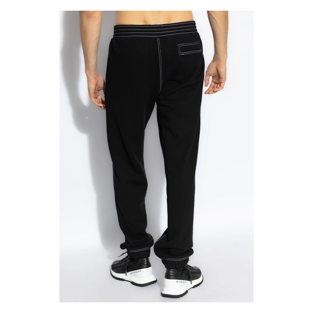 Givenchy Zwart-witte joggingbroek Black Heren