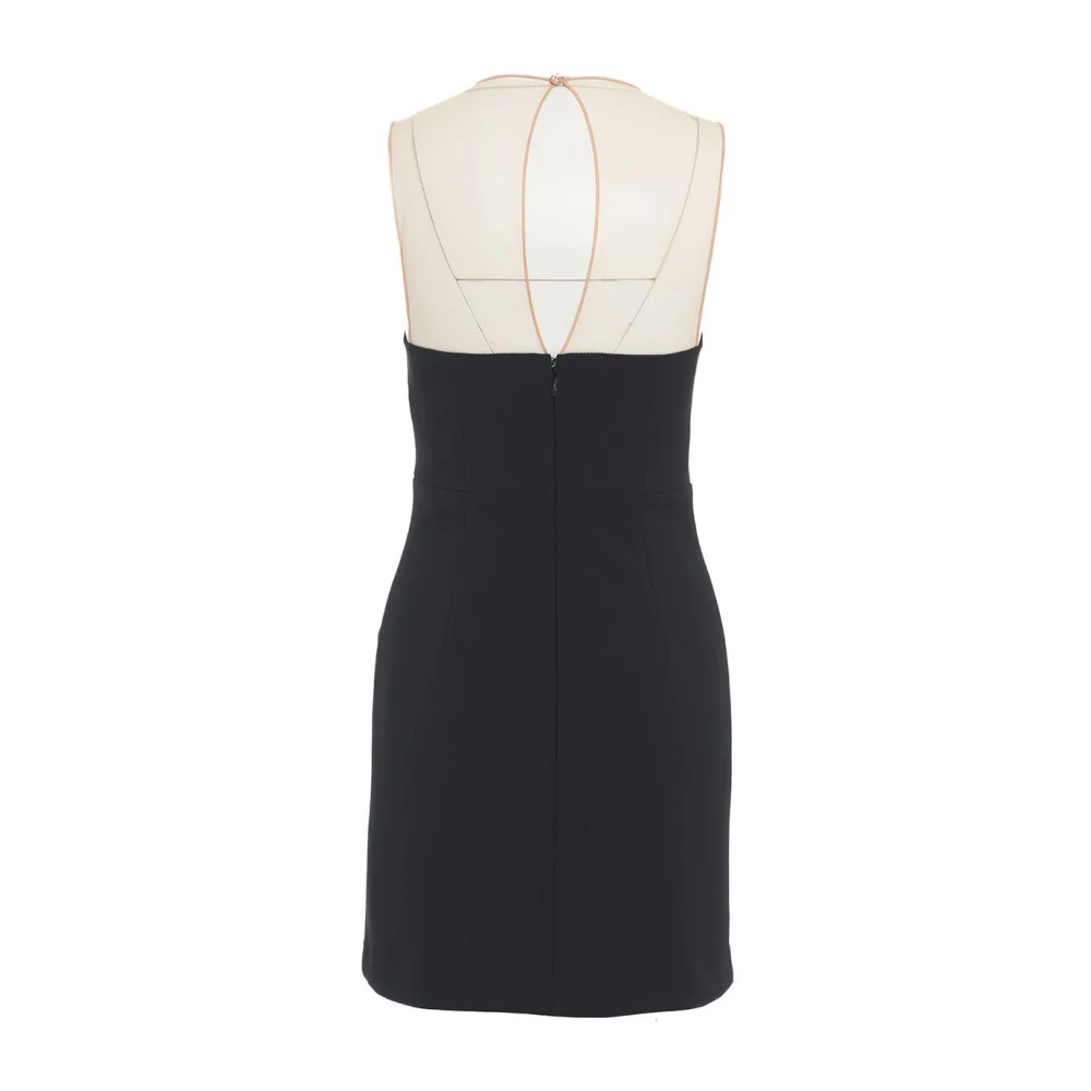 Elisabetta Franchi Zwarte Jurk voor Vrouwen Black Dames
