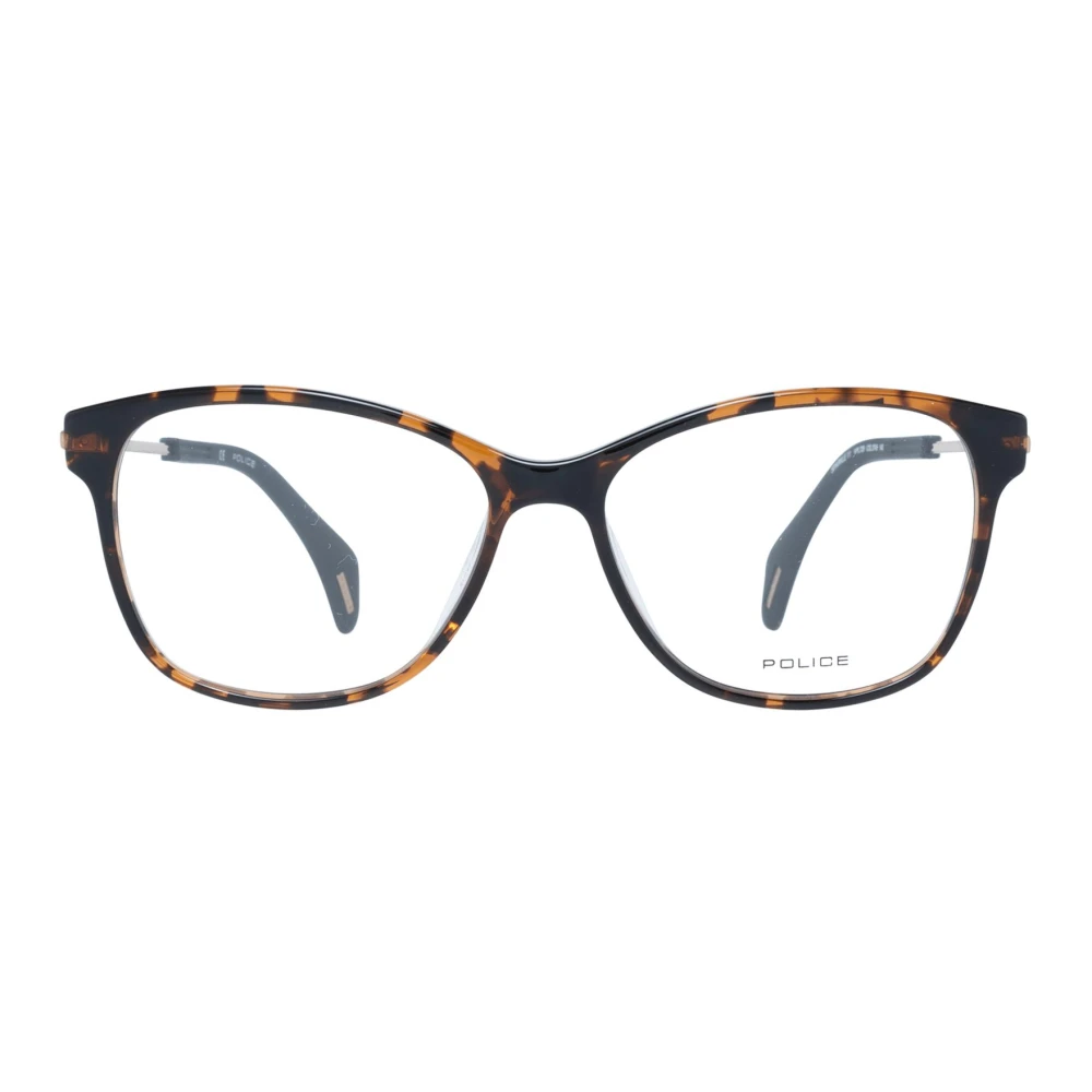 Police Glasses Brown Dames