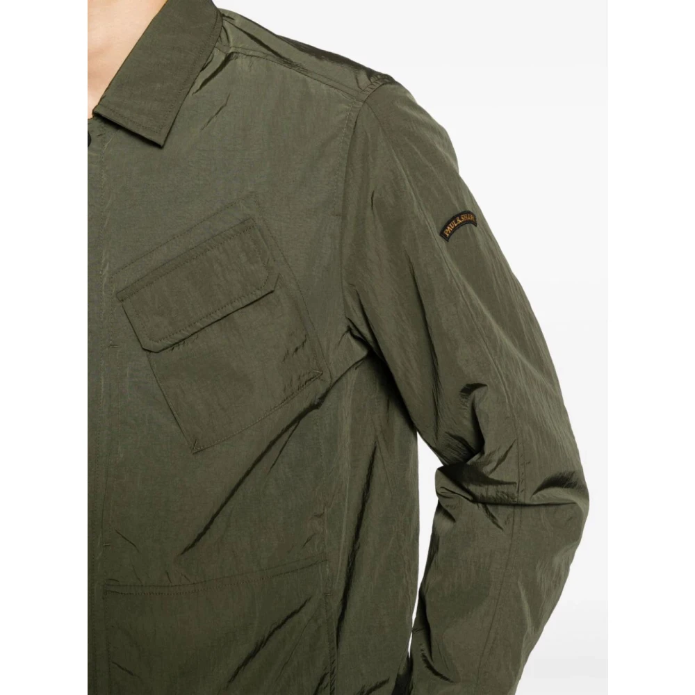 PAUL & SHARK Stijlvolle Shacket voor mannen Green Heren