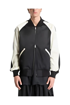 Liquid Logo Satin Souvenir Jacket