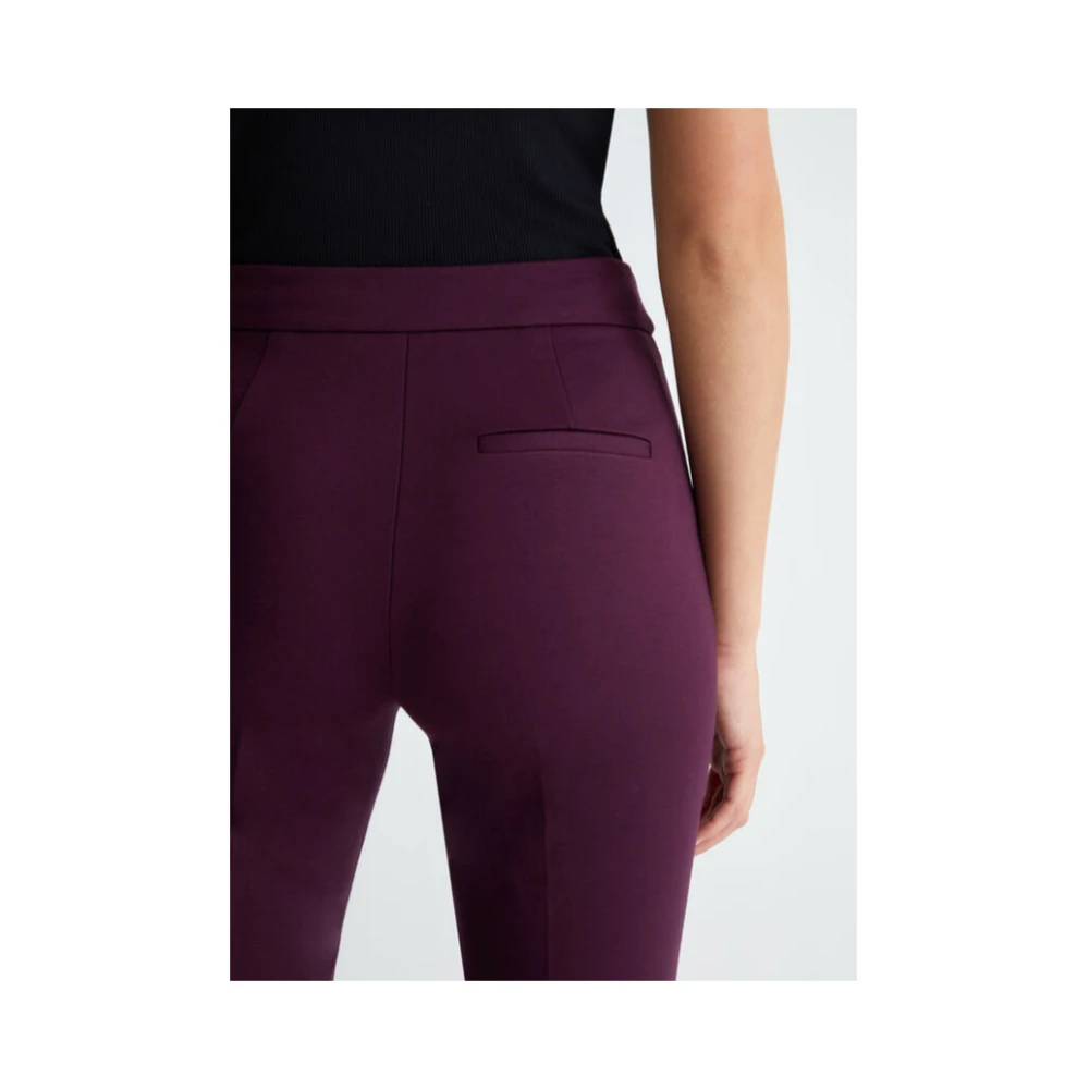 Liu Jo Flare stretch broek in Array stijl Red Dames